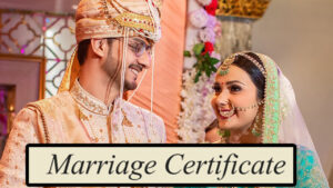 marriage certificate online I marriage certificate documents I online marriage certificate