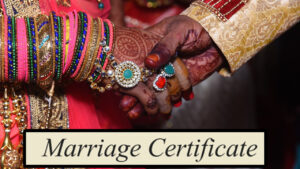 marriage certificate online I marriage certificate documents I online marriage certificate